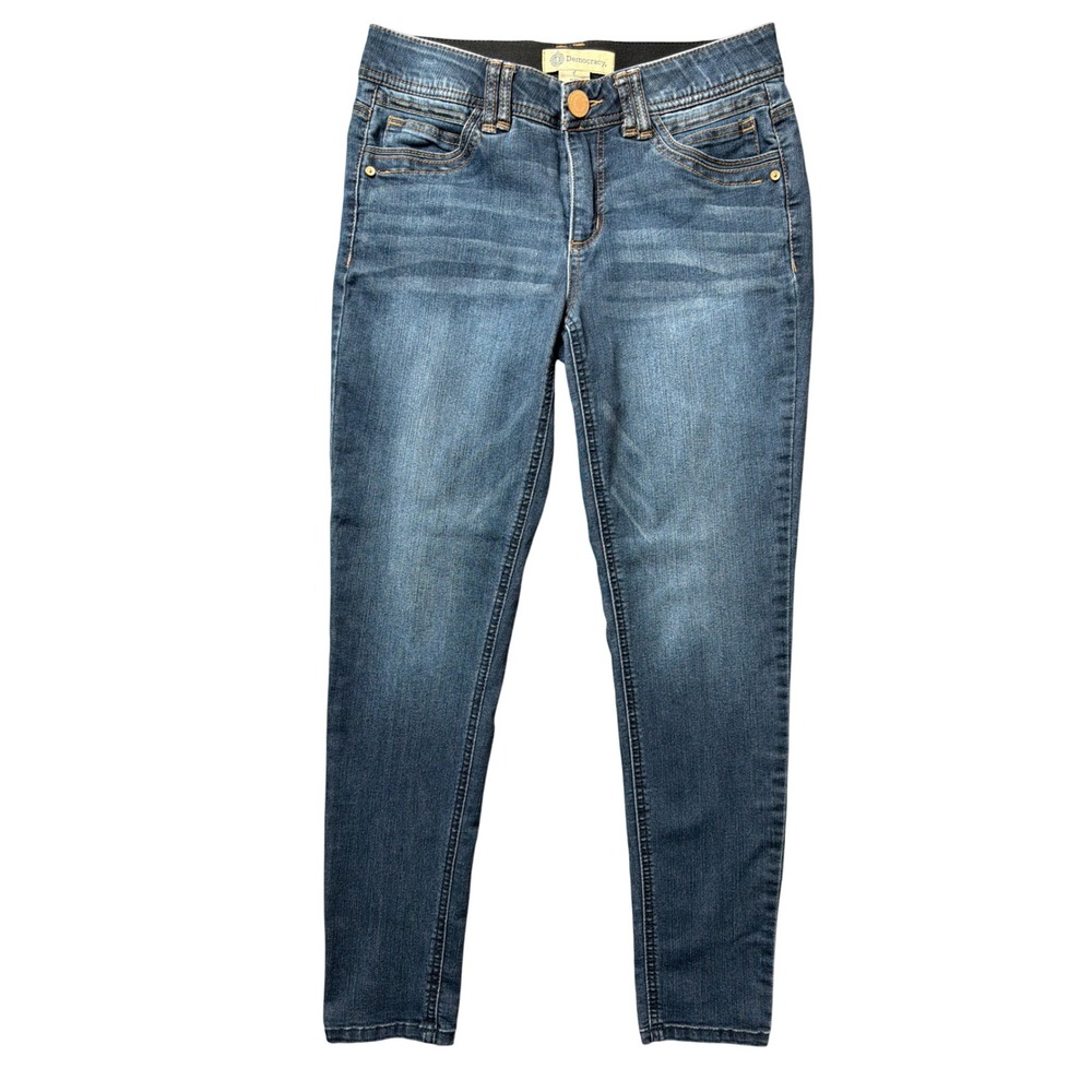 Democracy Jeans Womens 4 B1304BBCDXX Blue Ab technology Skinny Stretch
